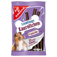 G&G Lieblings Kaurollchen x20 sausainiai šunims su ėriena ir ryžiais 200g | Multum