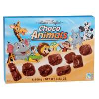 Maitre Choco Animals šokoladiniai saldainiai 100g | Multum