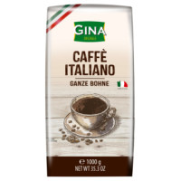 Gina Originale Coffee Italiano - puiki kava iš itališkų pupelių, tinka espresui 1kg | Multum