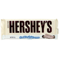 Šokoladas HERSHEY'S COOKIES N CREME CHOCOLATE 43g | Multum