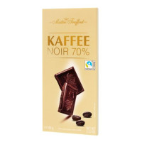 Maitre Truffout 70% tamsus šokoladas su kava 100g | Multum