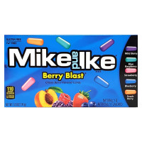 MIKE AND IKE (BERRY BLAST) želė saldainiai su uogų skoniu 141g | Multum