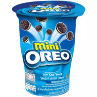 OREO MINI VANILLA sausainiai su vanilinio kremo skoniu 67g | Multum