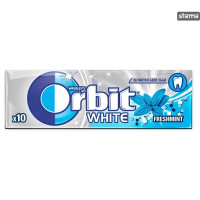 Orbit White Freshmint kramtomoji guma 14g | Multum