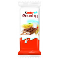 Ferrero Kinder Country šokolado plytelė 24g | Multum