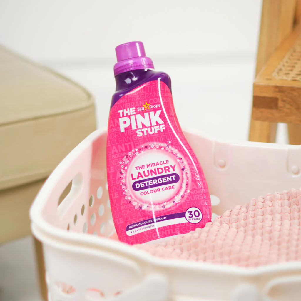 Pink Stuff spalvą tausojantis skalbinių ploviklis 960ml | Multum