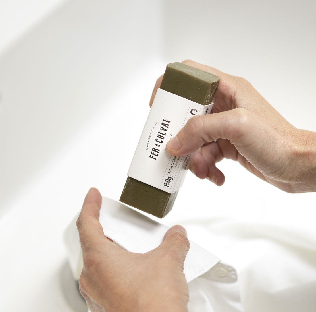 Fer A Cheval Marseille muilas su soda dėmėms šalinti 150g | Multum