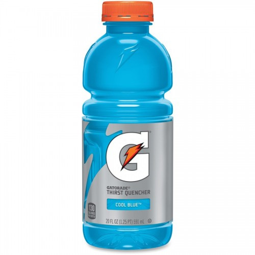 Mėlynųjų aviečių skonio gaivusis gėrimas GATORADE BLUE RASPBERRY 591ml | Multum