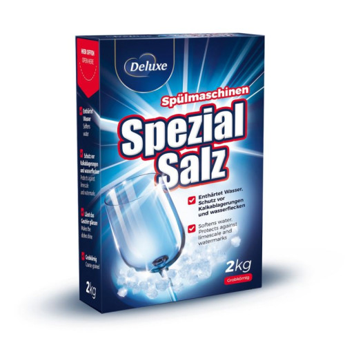 Deluxe Spezial Salz indaplovės druska 2kg | Multum