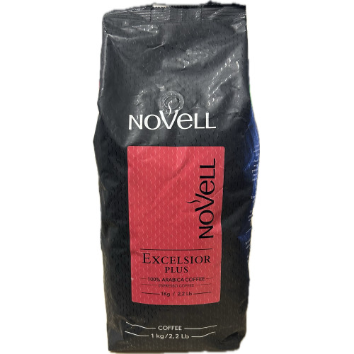 Novell Excelsior Plus skrudintos kavos pupelės, 1 kg | Multum