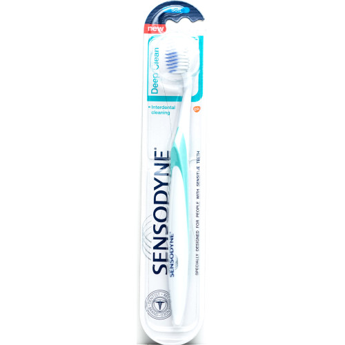 Sensodyne Deep Clean dantų šepetėlis, minkštas | Multum