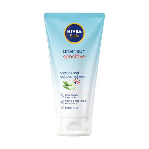 Nivea Sun "After Sun Sensitive" kremas-želė po saulės vonių, 175ml | Multum