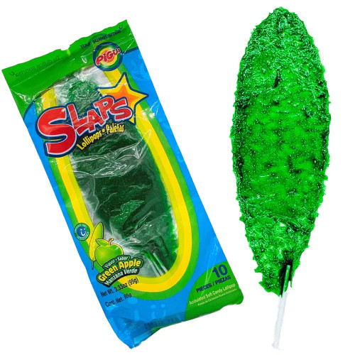 Slaps Green Apple ledinukas su obuolių skoniu 100g | Multum