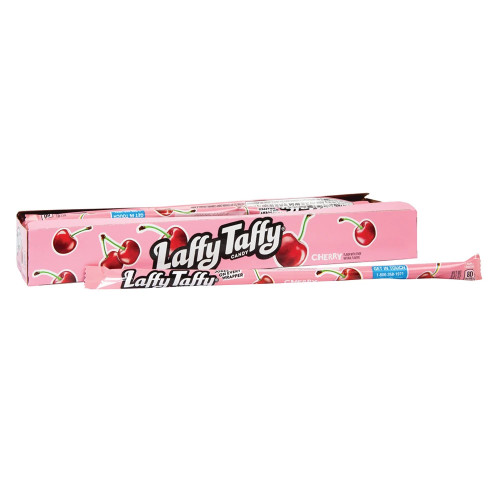 Laffy Taffy Cherry kramtomieji saldainiai su vyšnių skoniu 22,9g | Multum