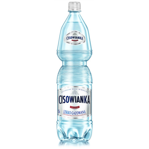 Cisowianka lengvai gazuotas mineralinis vanduo 1,5L | Multum