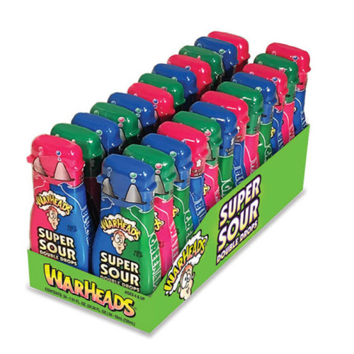 Warheads Double Drops skysti saldainiai 30ml | Multum