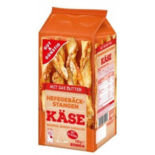 G&G mielinės tešlos lazdelės su sūriu 150g | Multum