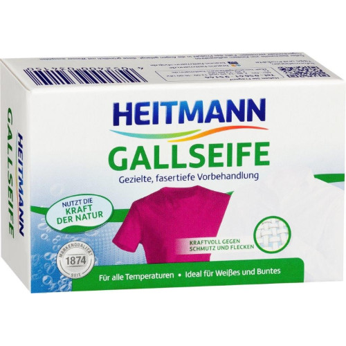 Heitmann Gallseife dėmių šalinimo muilas 100g | Multum