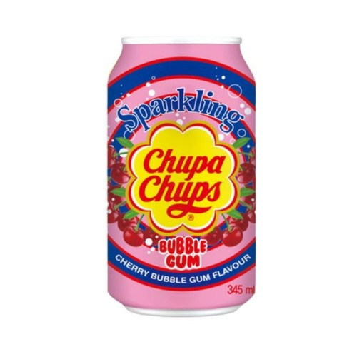 Chupa Chups gazuotas gaivusis gėrimas su vyšnių kramtomosios gumos skoniu 345ml | Multum