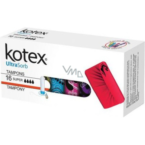 Kotex UltraSorb Super tamponai 16 vnt. | Multum