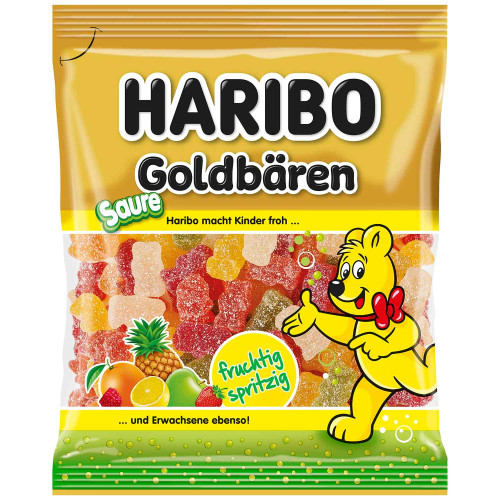 Haribo Sauer Golbaren želė saldainiai 175g | Multum