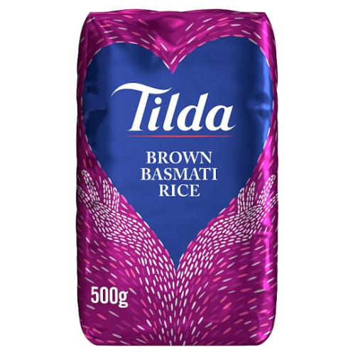 Tilda viso grūdo basmati ryžiai 500g | Multum