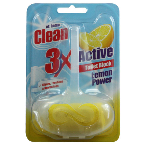 At Home Active tualeto nuplovimo blokas su citrinos kvapu 40g | Multum