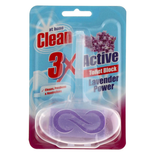 At Home Active klozeto nuleidimo blokas su levandų kvapu 40g | Multum