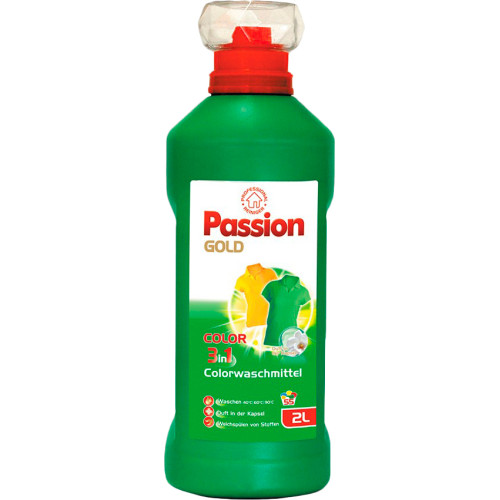Passion Gold skalbimo gelis spalvotiems skalbiniams 2L 55x | Multum