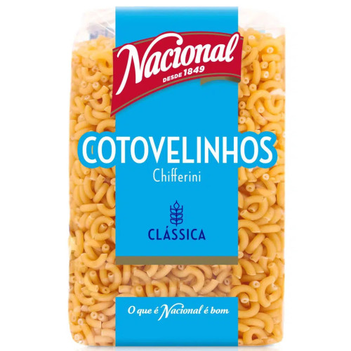 Nacional Chifferini aukščiausios kokybės makaronai 500g | Multum
