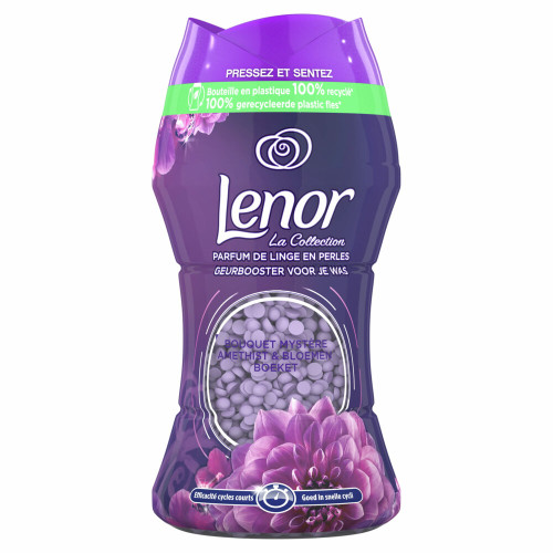 Lenor aromatinės granulės su ametistu ir gėlių kvapu skalbiniams 154g | Multum