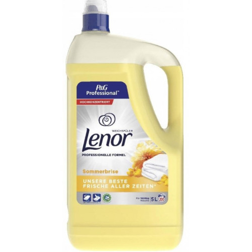 Lenor audinių minkštiklis su vasaros vėjelio kvapu 5L 200x | Multum