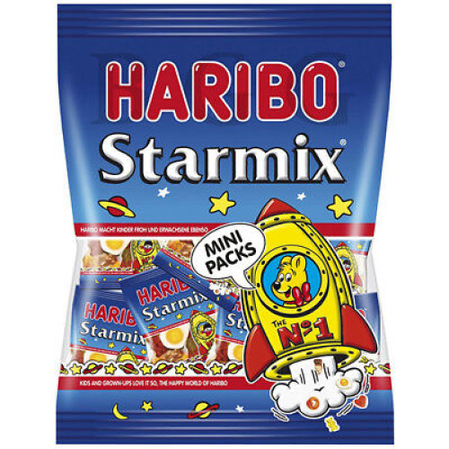 Haribo Starmix želė saldainių pasirinkimas 10vnt, 250g | Multum