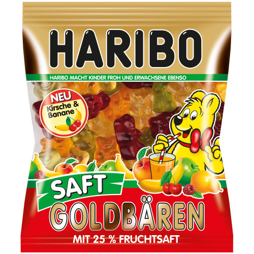 Haribo Saft-Golbaren želė saldainiai 160g | Multum