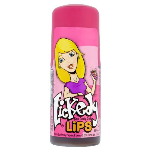 Lickedy Lips rūgštūs saldainiai - skysti 60ml | Multum