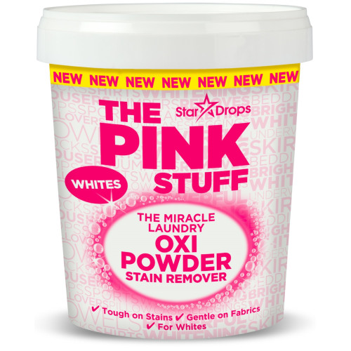 Pink Stuff dėmių valiklio milteliai baltiems skalbiniams 1kg | Multum