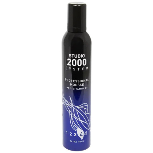 Studio 2000 stiprios fiksacijos plaukų putos 300ml | Multum