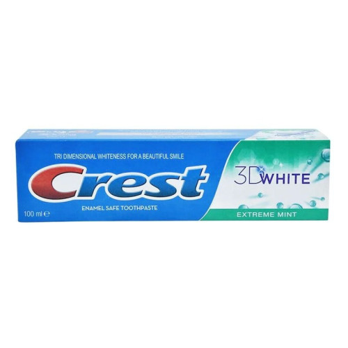 Crest 3D balinanti dantų pasta 100ml | Multum