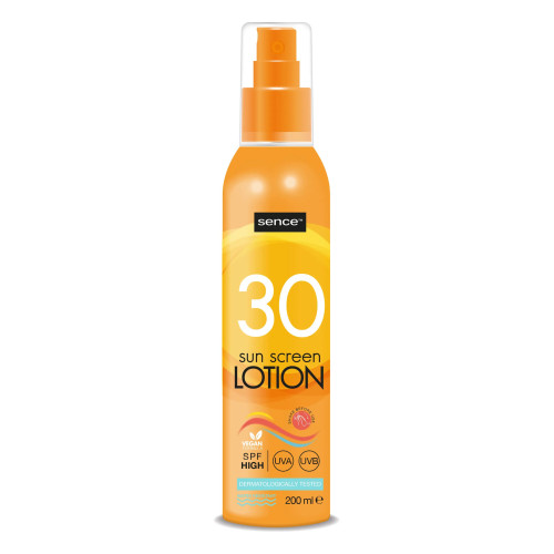 Sence apsaugos nuo saulės losjonas SPF30, 200ml | Multum