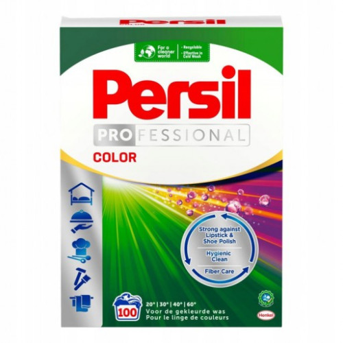 Persil Professional skalbimo milteliai spalvotiems skalbiniams 6kg, 100x | Multum