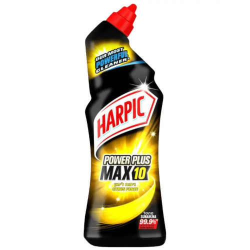 Harpic MAX10 tualeto nuplovimo priemonė su citrinų kvapu 750ml | Multum