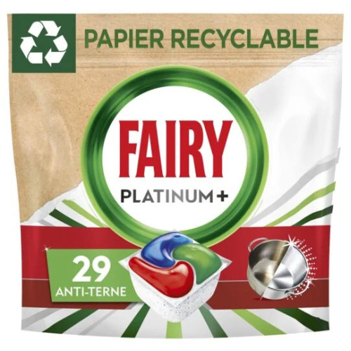 Fairy Platinum+ indų plovimo tabletės 29 vnt | Multum