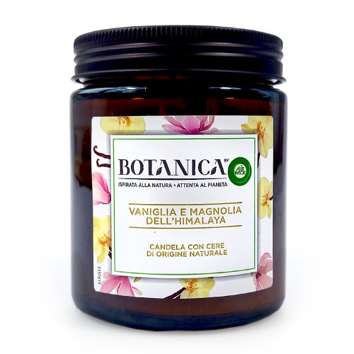 Air Wick Botanica kvapioji žvakė su magnolijos ir vanilės kvapu 120g | Multum