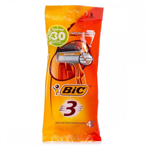 Bic 3 Sensitive skustuvai 4 vnt | Multum