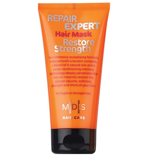 Mades Hair regeneruojanti plaukų kaukė su keratino kompleksu pažeistiems ir trapiems plaukams 150ml | Multum