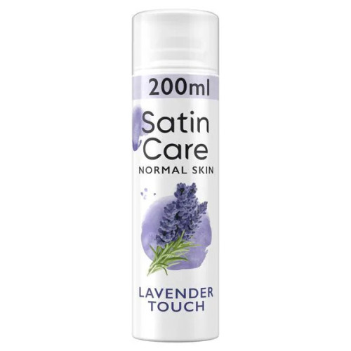 Gillette Satin skutimosi želė su levandų kvapu 200ml | Multum