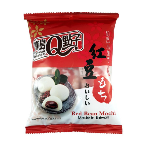 Q Brand Mochi raudonųjų pupelių skonio įdaras 120g | Multum