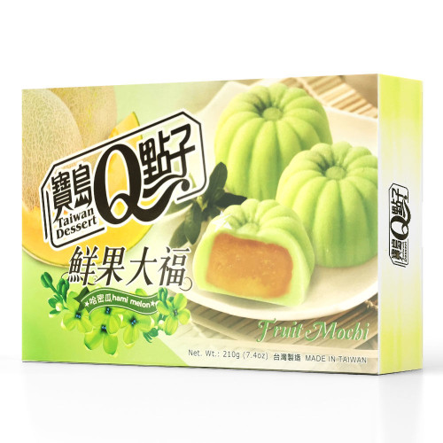 Q Brand Mochi suktinukai su hami meliono skoniu 210g | Multum