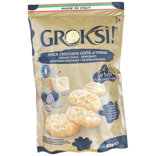 Groksi sūrio skrebučiai su triufeliais 50g | Multum