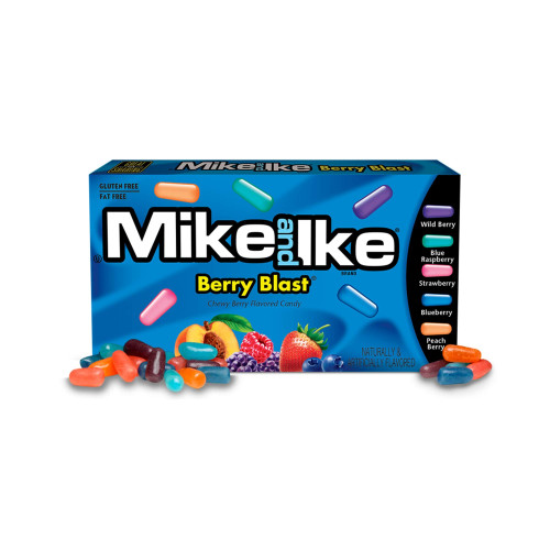Mike and Ike Berry Blast saldainiai 22g | Multum